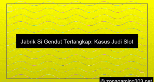 Jabrik Si Gendut Tertangkap Jual Slot Online