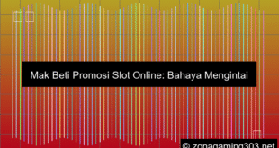 Mak Beti Promosi Slot Online Ke Mahasiswa