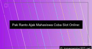 Pak Ranto Ajak Mahasiswa Coba Slot Online
